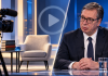 Saičićev intervju daleko ispred Vučićevog po pregledima: Ko je akademik koji je privukao pažnju publike Vlastita AI ilustracija Vučića i simboličnog odvojenog akademskog gostovanja, nije stvarni duel