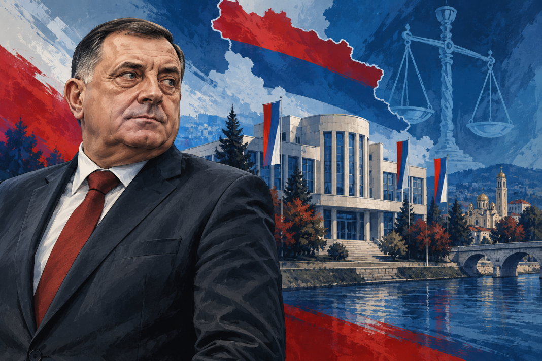 ustav-naslovna-2410 Milorad Dodik i simbolična arhitektura Banje Luke — vlastita AI ilustracija ustavne rasprave